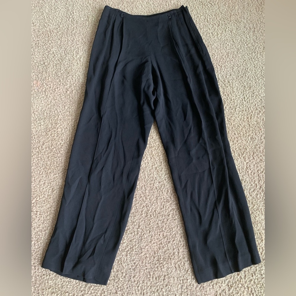 Liz Claiborne Black High Waist Pant